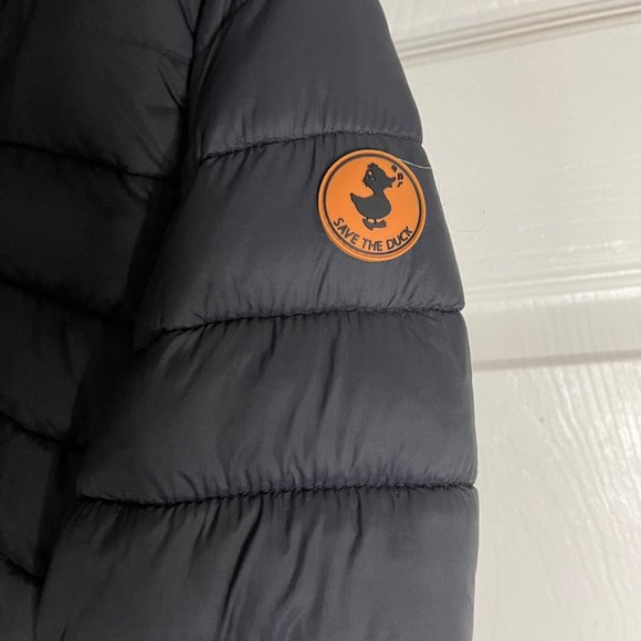 SAVE THE DUCK ROB FAUX FUR LINED HOODED JACKET - Picture 6 of 7